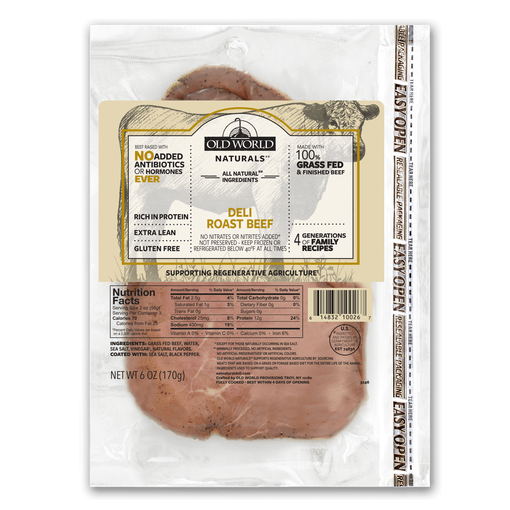 Grass-Fed Beef | Old World Naturals | All-Natural Craft Delicatessen